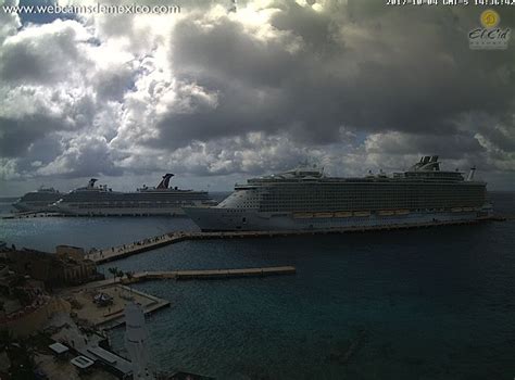 cozumel cruise port cam